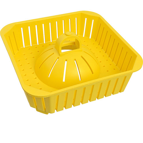 Picture of Basket,Floor Drain (8"Sq,Yllw) For AllPoints Part# 1021200