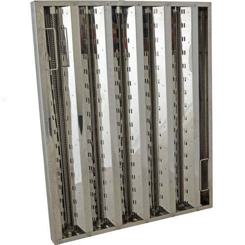 Picture of Filter, Baffle, 25x20, Stainless Steel, High Efficiency, Female Pipe Thread (FPT)
