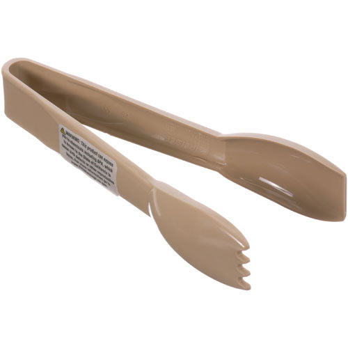 Picture of Tongs - 6" Beige Plastic for Carlisle Foodservice Part# 460606