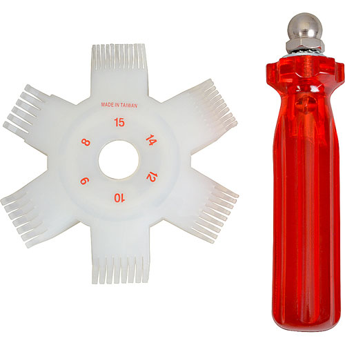 Picture of Comb,Condenser Fin 6-Siz Es