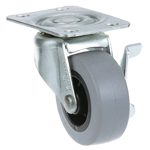 Picture of Caster,Swivel Plate , 2",W/Brk for Frymaster Part# 8102806