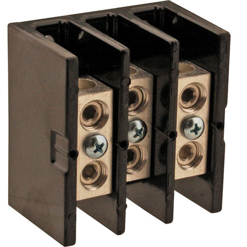 Picture of 125Amp Terminal Block 3Plelrge for Frymaster Part# 807-0065
