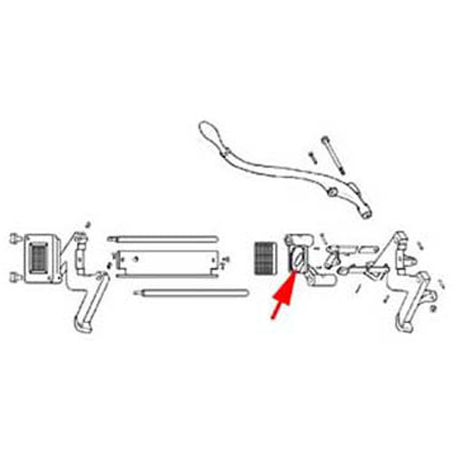 Picture of Plate,Pusher for Vollrath/Idea-Medalie Part# 29-3