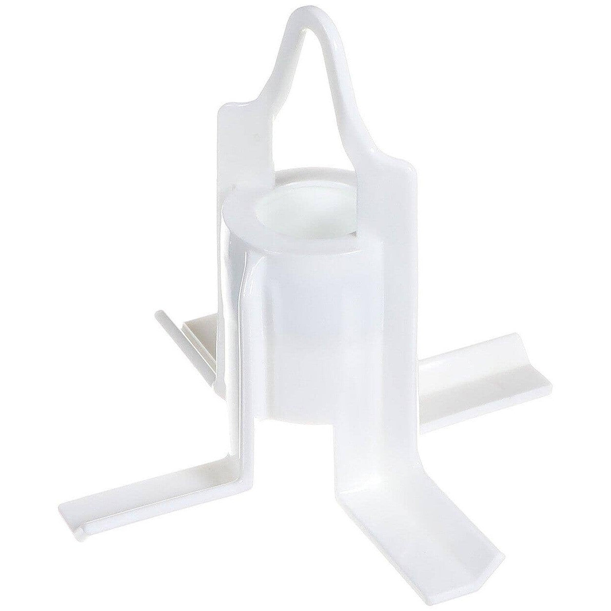 white plastic blade on white background