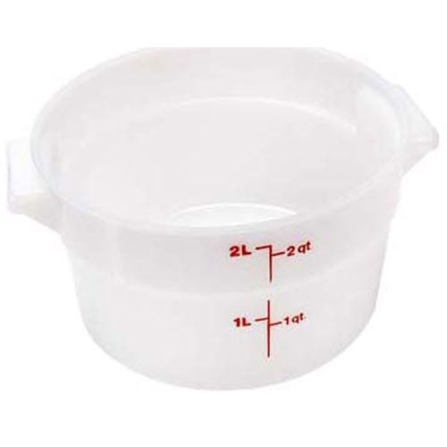 Picture of Container 8-3/16"Rd,2 Qt ,Wht for Cambro Part# RFS2148