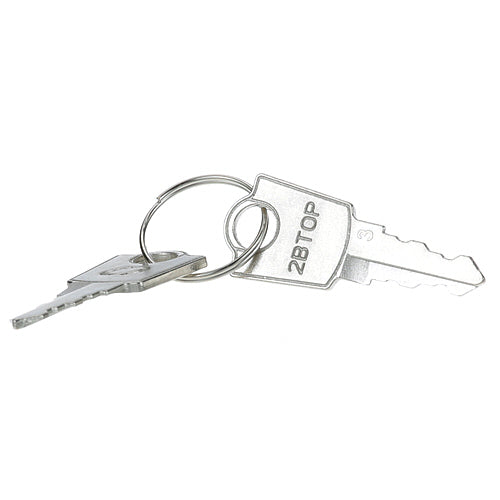 Picture of Keys (Pair) for Turbo Air Part# 3000000000
