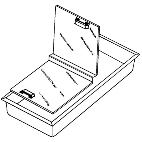Picture of Hinge 23"L,Ice Cream Cabinet for Schaefer Part# 29494