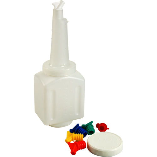 Picture of Bottle , 48 Oz,Sq,W/Lid,Nck,Spt for Traex Part# 3648