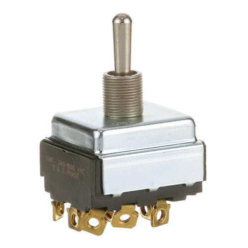 Picture of Toggle Switch 1/2 3Pdt, Ctr-Off for Cecilware Part# 20185