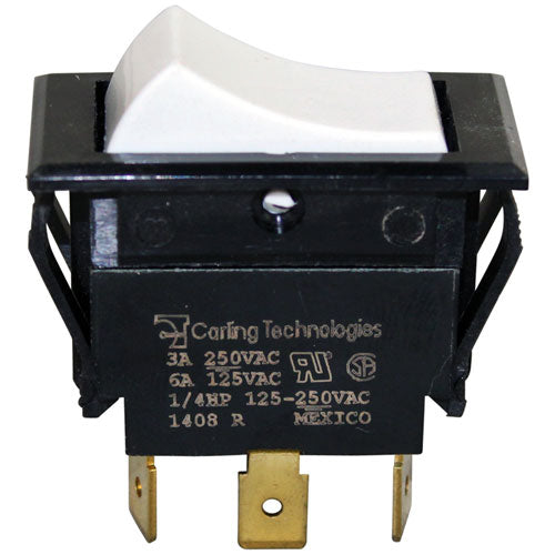 Picture of Rocker Switch 7/8 X 1-1/2 Spdt for Pitco Part# PP10093