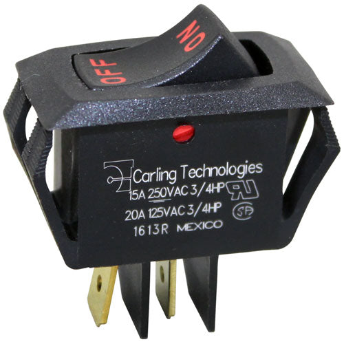 Picture of Switch, On/Off Black Rocker