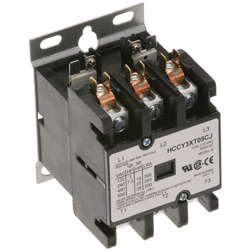 Picture of Contactor 3P 50/65A 120V for Hobart Part# 801655