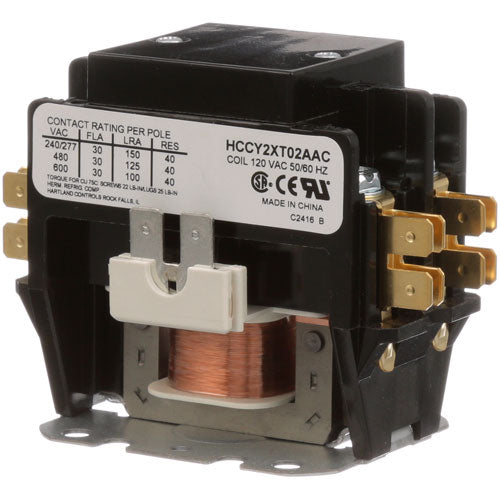 Picture of Contactor 2P 30/40A 120V for Hobart Part# 112527
