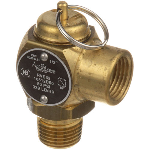 Picture of SAFETY VALVE 1/2"M X 1/2"F FOR CLEVELAND PART# KE54941-5