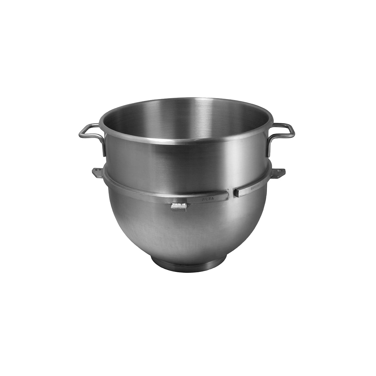Stainless steel NSF 60 quart mixer bowl for Hobart H600 and P660 mixers, part 00-275688