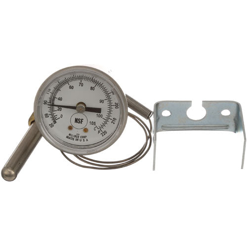 Picture of Thermometer 2", 0-220 F, U-Clamp for Hatco Part# 03-01-005