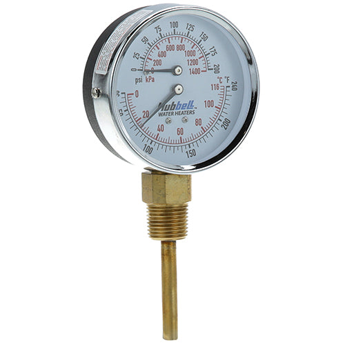 Picture of Temp Pressure Gauge for Hubbell Part# TTD405