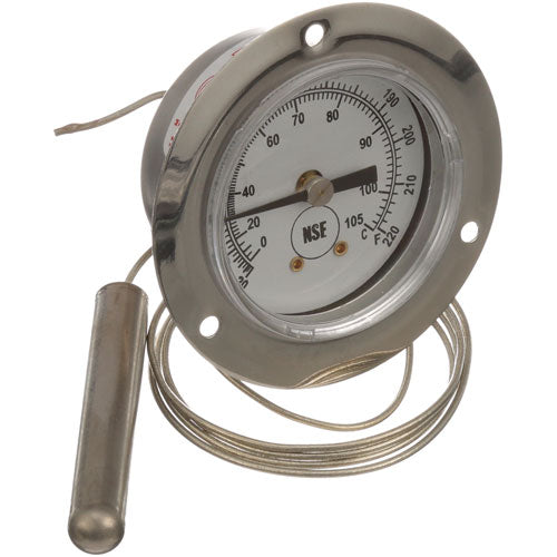 Picture of Gauge, Temperature - 20-220, Flange Mount for Carter Hoffmann Part# 18616-0014