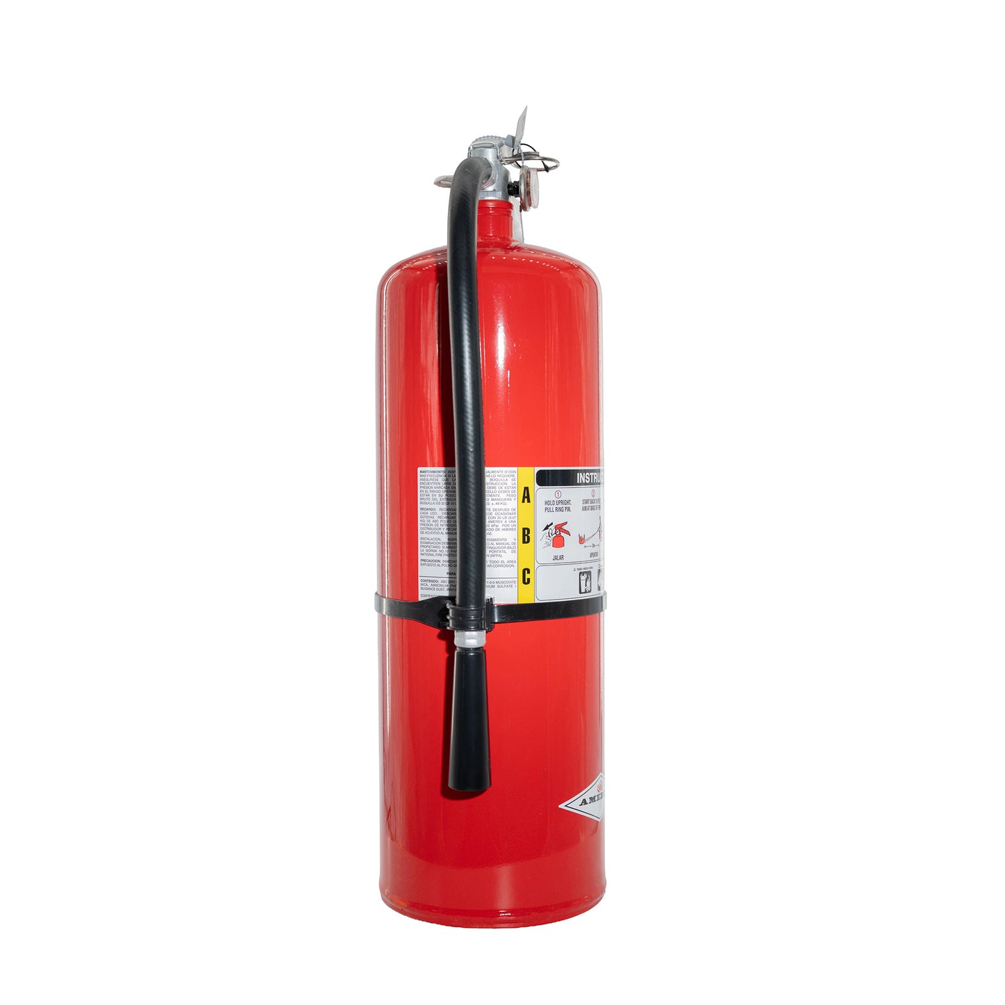 Amerex A411 20 lb ABC Fire Extinguisher - Aluminum Valve - 10A:120B:C
