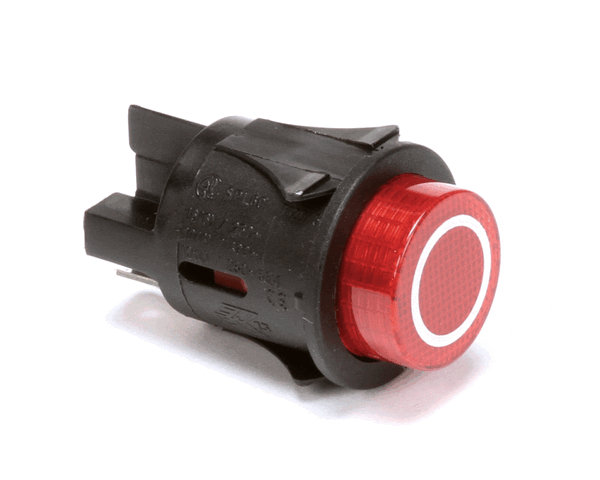 Doyon Red Stop Button on a white background