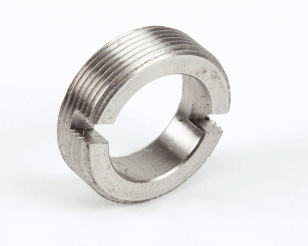 Garland fastener/hardware component on a white background