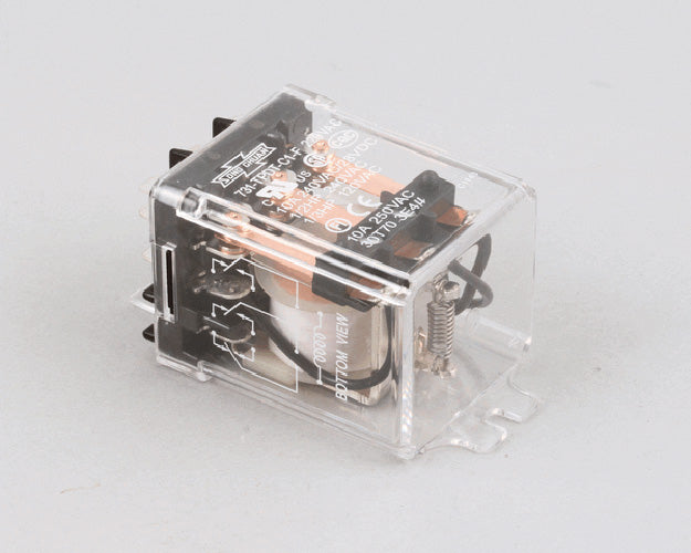 Groen electrical protection/switching component on a white background