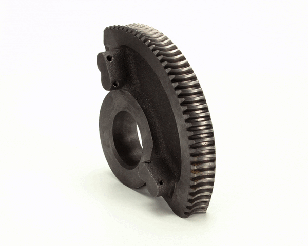 Groen Z009829 Gear Sector Assembly Replacement on white background.