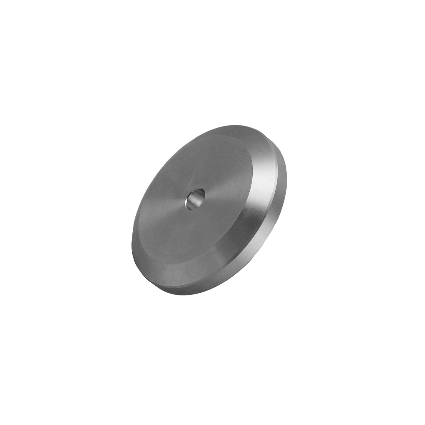 Metal Disc on white background