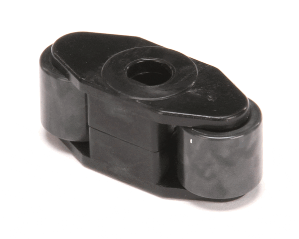 Jackson Roller, 12RBA1718-00-25 Wht Plastic on a white background