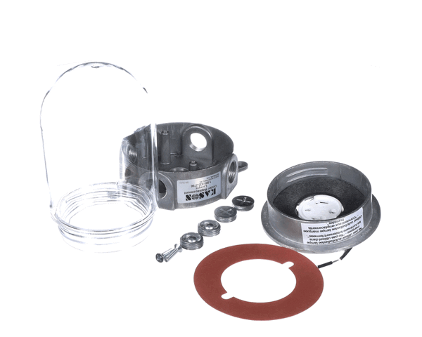Norlake Vapor Proof Light Fixture Hous on a white background