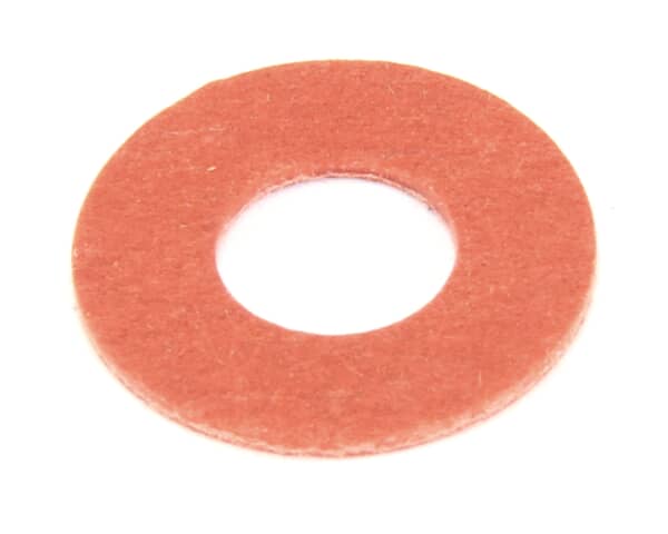 Perlick Gasket, Red Fibre, on a white background