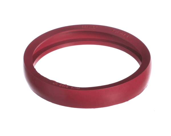 Perlick Gasket, Red EPDM, Molded for 2 on a white background