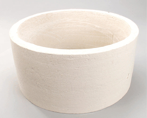 Town Food Service 225020N, 20 in 0.75 in OD x 18 in ID x 9.5 in H, Fiber Ceramic Sleeve