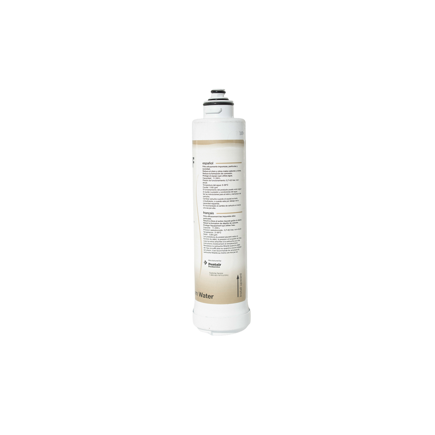 Follett 00968107 Water Filter Cartridge – 5 Micron HQS-WF with Scale Protection