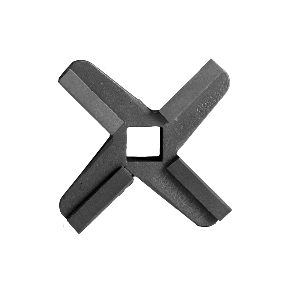 Hard edge carbon steel #32 meat grinder knife for Hobart 4146, 4246 and 4732 grinders, part 032 KNH