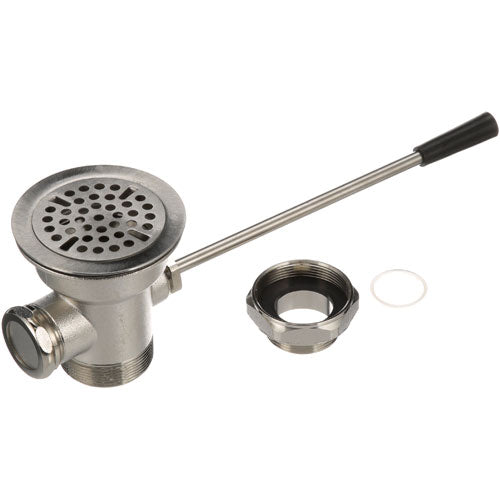 Picture of Waste Drain - 3" Sink Opening, Lever For T&S Brass Part# B-3960