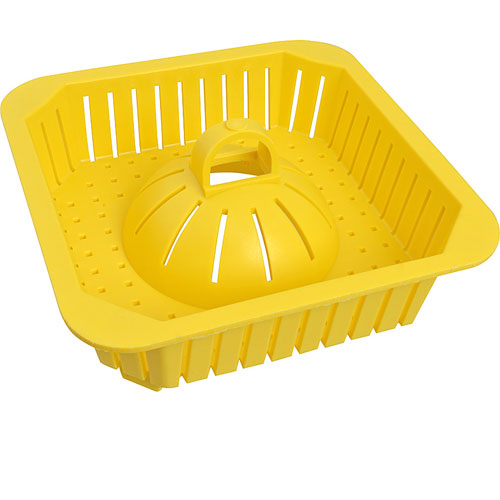Picture of Basket,Flr Drain(8-1/2"Sq,Ylw) For AllPoints Part# 1021201