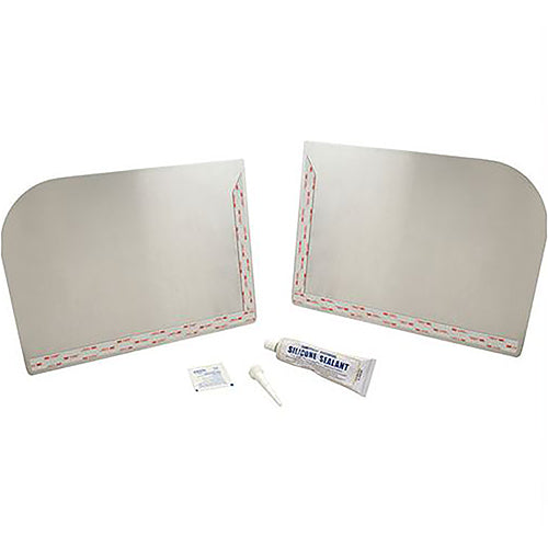Picture of Sink Splash Guard - Left and Right Hand, Stainless Steel, Kit