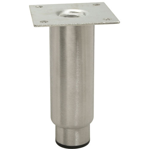 Picture of Leg(6"H,S/S,Nylon Ft,3.5"Plt) For Standard Keil Part# 1074-0432-1755