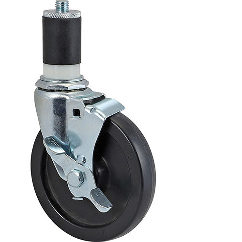 Picture of Caster Stem (5" OD, with Brake, Black)