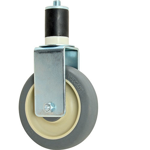 Picture of Caster Stem, 5 Inch, Rigid, Gray