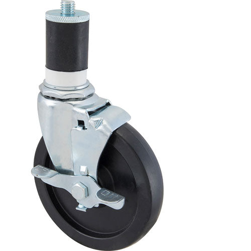 Picture of Caster Stem (5" OD, with Brake, Black)