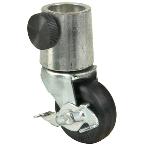 Picture of Caster Boot: 2" with 1" OD and Brake