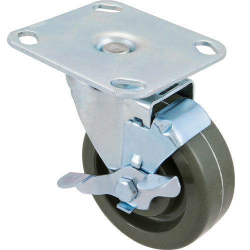 Picture of Caster Plate 4-Inch OD Hi-Temp with Brake