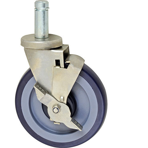 Picture of 6" ISS Stainless Caster with Brake and W Configuration