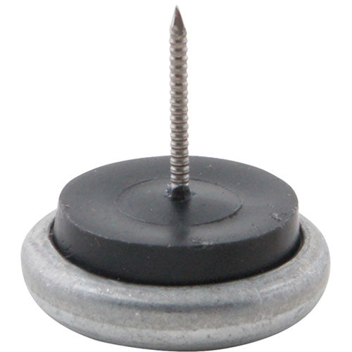 Picture of 1-1/2" Diameter Metal Nail-On Glide