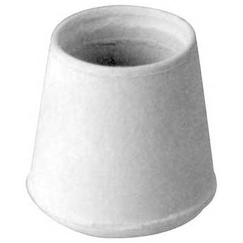 Picture of White Tip for 1-inch Outside Diameter Tube with Crutch