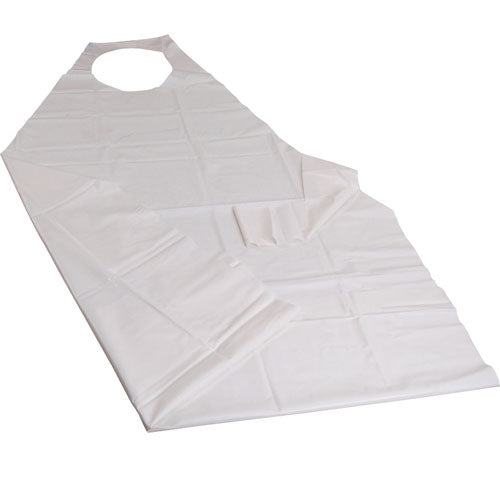 Picture of White Vinyl Apron, 7.5 Mil Thick