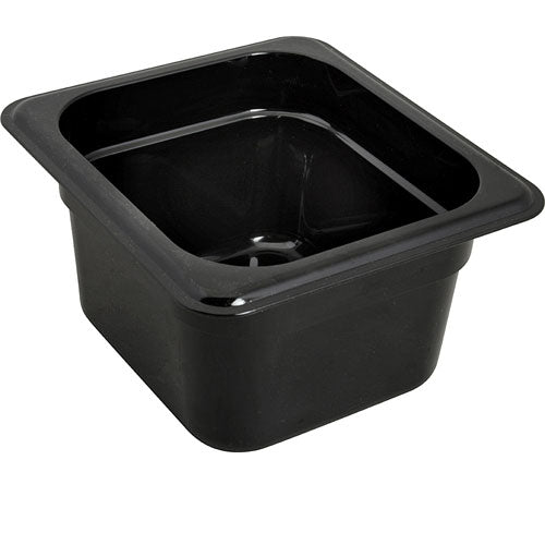 Picture of Pan,Food , 1/6 Sz,4"D,Blk Poly For Carlisle Foodservice Part# 3068403