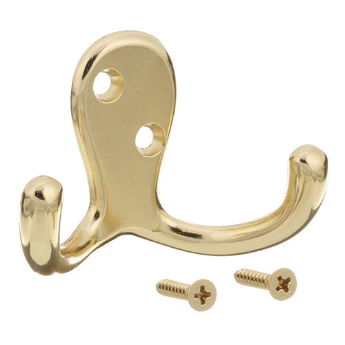 Picture of Brass Hook with Two Ears for Coats